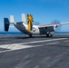 A C-2 Greyhound Lands On The Flight Deck