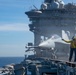 EA-18G Growler Taxis Across The Flight Deck