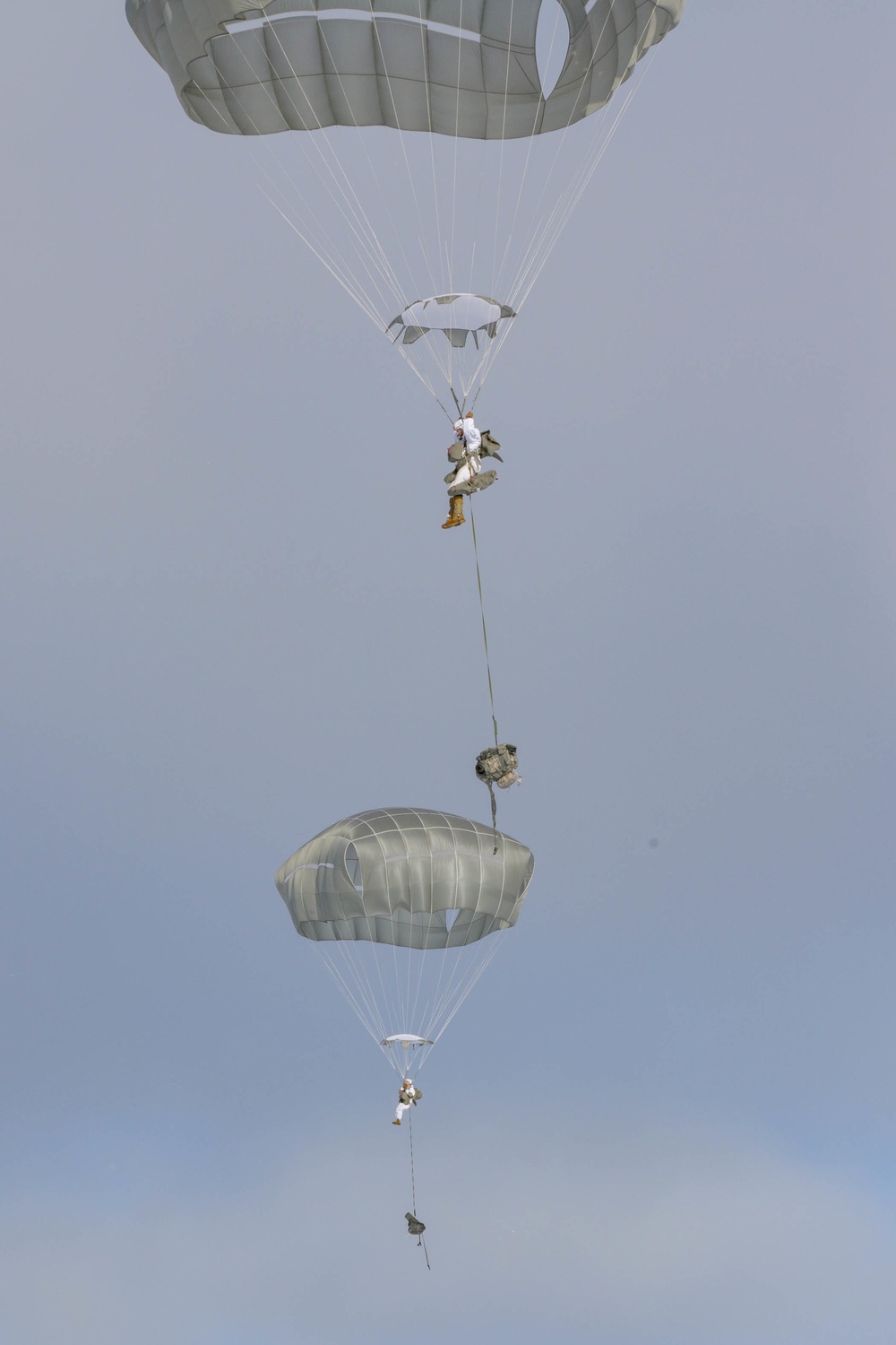 Paratroopers Falling