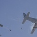 Paratroopers starting their Jump