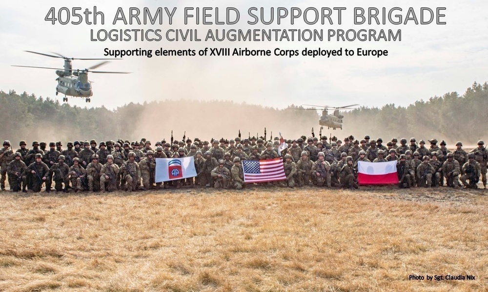 405th AFSB LOGCAP provides vital life support to deployed U.S. forces across Europe