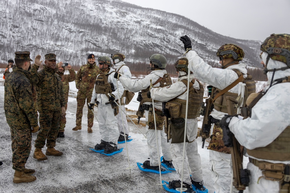 Italian San Marco Brigade conduct Live-fire Exercise