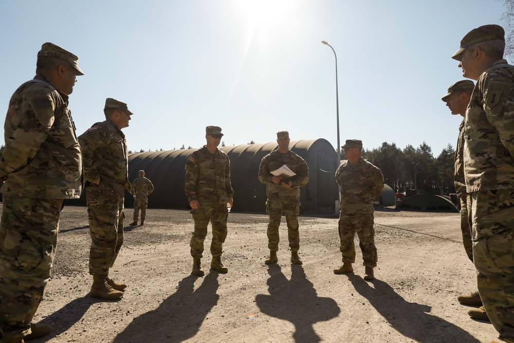 Command Sgt. Maj. Mullinax visits Karliki