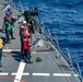 Spruance conducts RAS with USNS Alan Shepard