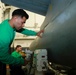 Abraham Lincoln Sailors conduct maintenance