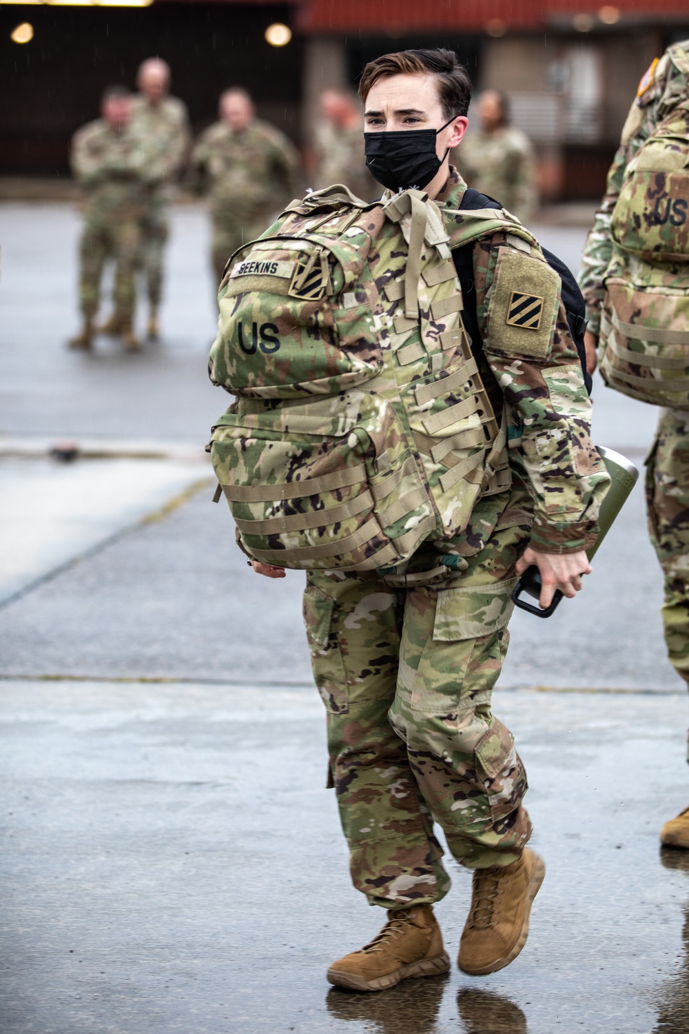 Soldiers of the 3rd Infantry Division deploy to Europe