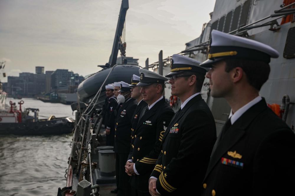 USS The Sullivans - Port Call