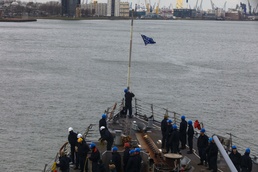 USS The Sullivans Conducts Port Visit in Rotterdam, Netherlands