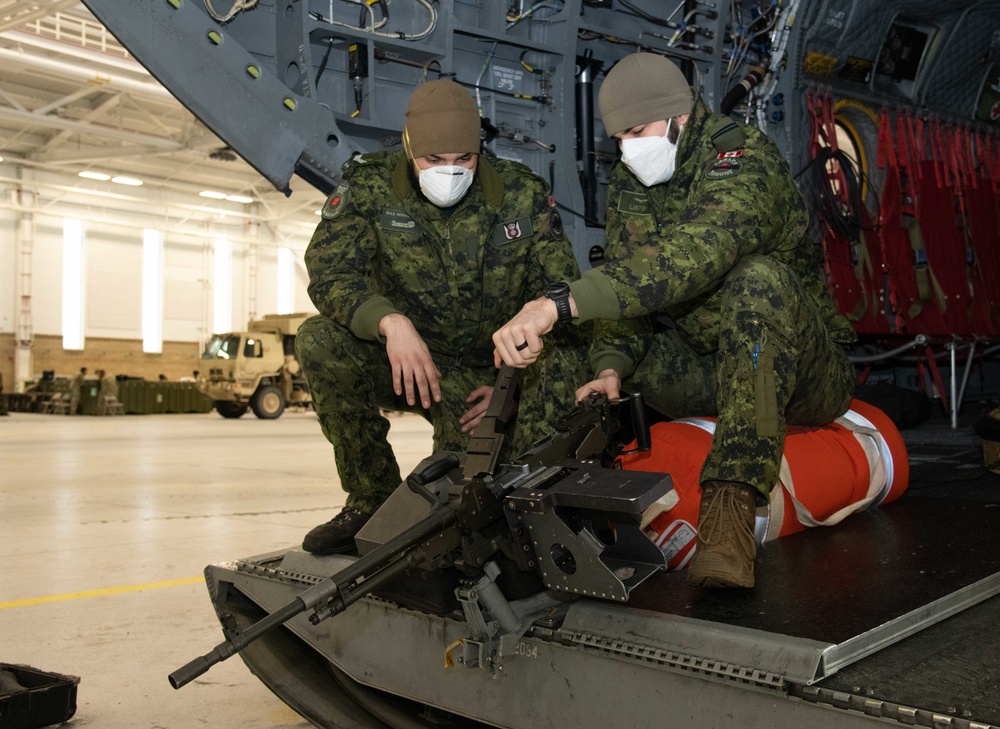 Aerial Gunnery Ground Training