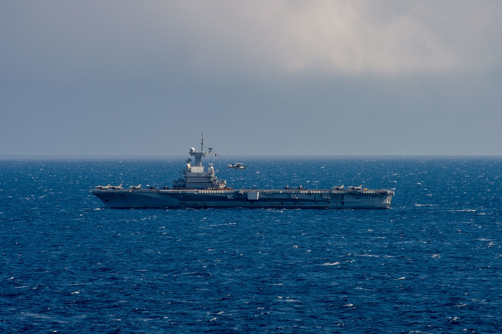 The Harry S. Truman Carrier Strike Group is on a scheduled deployment in the U.S. Sixth Fleet area of operations in support of naval operations to maintain maritime stability and security.