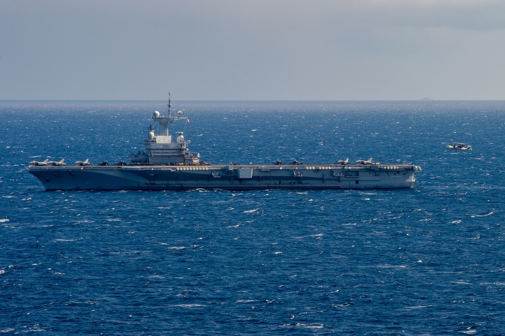 The Harry S. Truman Carrier Strike Group is on a scheduled deployment in the U.S. Sixth Fleet area of operations in support of naval operations to maintain maritime stability and security.