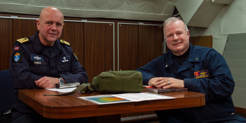 The Harry S. Truman Carrier Strike Group is on a scheduled deployment in the U.S. 6th Fleet area of operations in support of naval operations to maintain maritime stability and security.