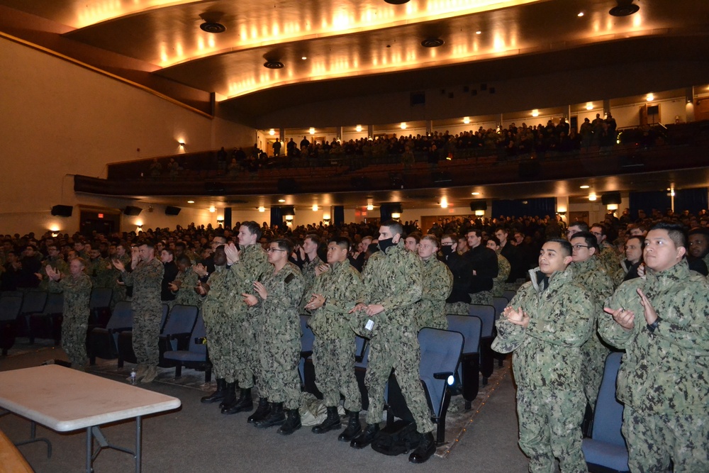 Medal of Honor Recipient Speaks at NAVSTA Great Lakes