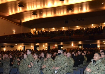 Medal of Honor Recipient Speaks at NAVSTA Great Lakes