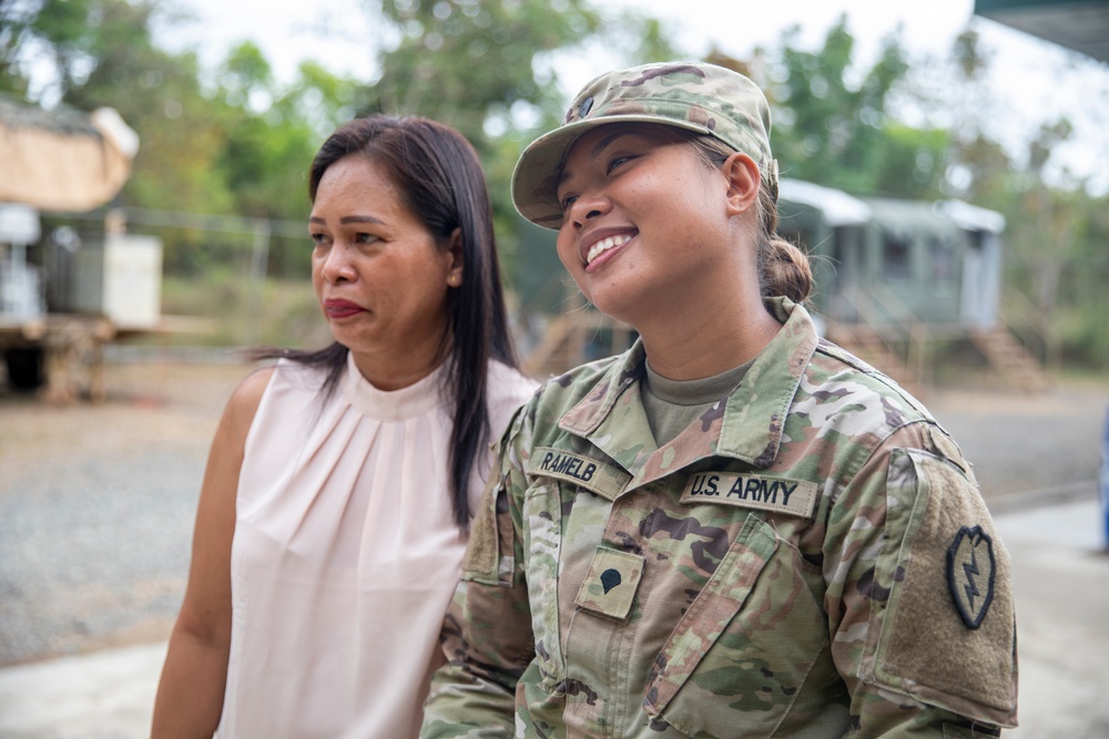 U.S. Army Soldier reunites with mom during Salaknib 2022
