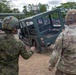 U.S. and Philippine Army Soldiers conduct rolled-over vehicle recovery combined training during Salaknib 2022