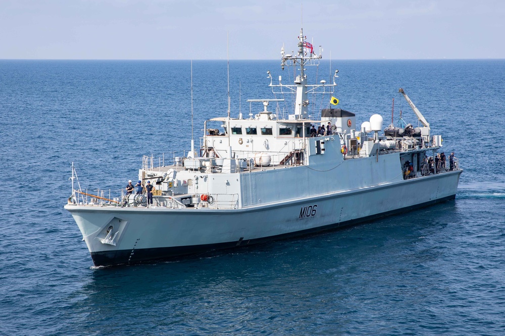 RFA Lyme Bay Replenishment at Sea