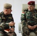 Coalition forces visit Zerevani female Peshmerga security guards