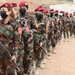 Coalition forces visit Zerevani female Peshmerga security guards