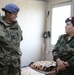 Coalition forces visit Zerevani female Peshmerga security guards