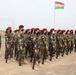 Coalition forces visit Zerevani female Peshmerga security guards