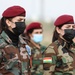 Coalition forces visit Zerevani female Peshmerga security guards