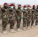 Coalition forces visit Zerevani female Peshmerga security guards