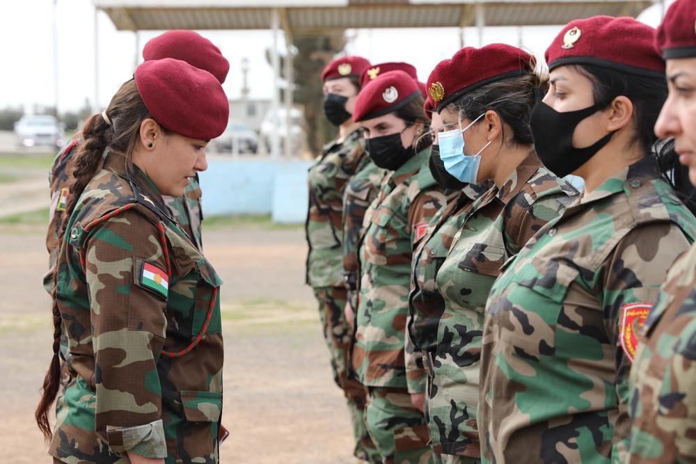 Dvids Images Coalition Forces Visit Zerevani Female Peshmerga Security Guards [image 16 Of 18]