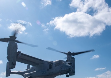 USS America (LHA 6) Conducts Flight Operations