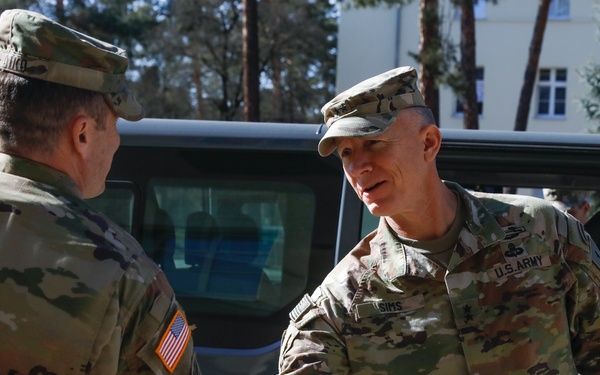 Maj. Gen. Sims visits Zagan