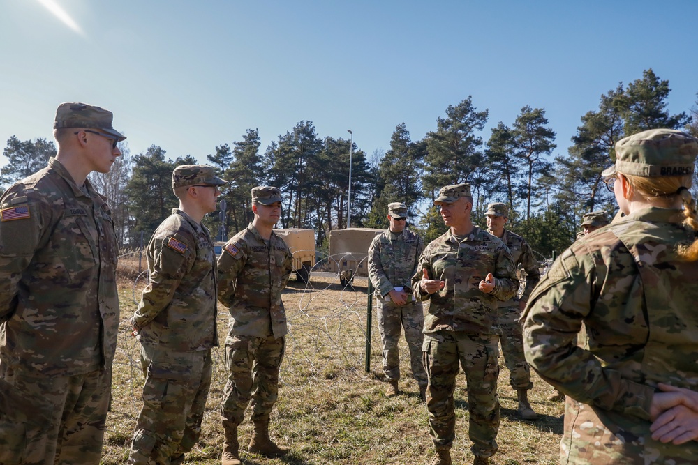 Maj. Gen. Sims visits Zagan