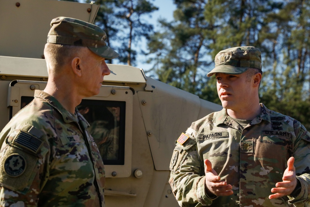 Maj. Gen. Sims visits Zagan