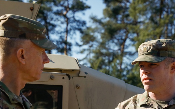 Maj. Gen. Sims visits Zagan