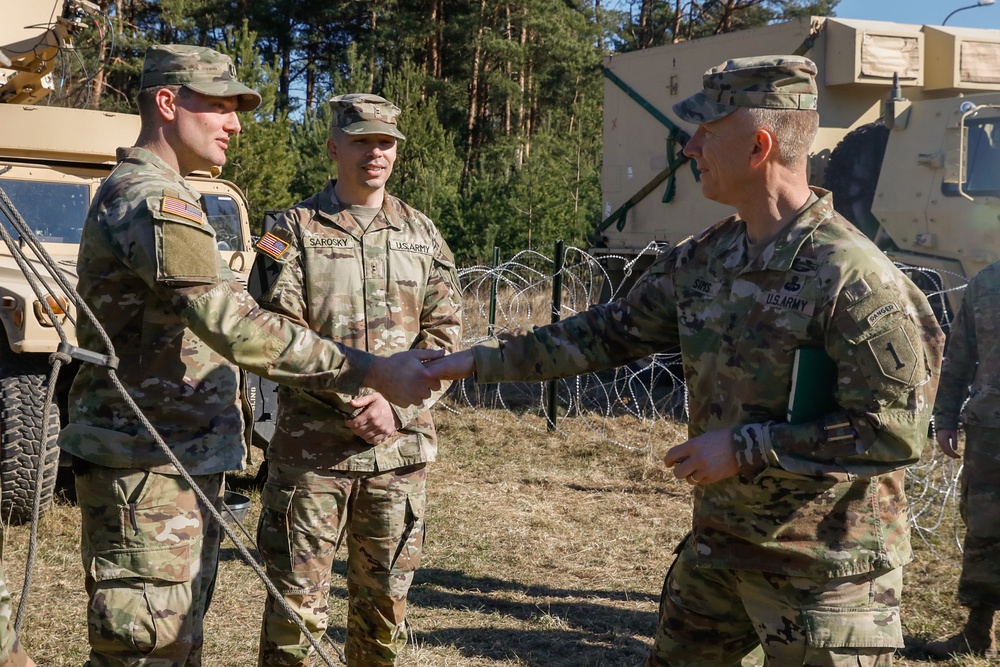 Maj. Gen. Sims visits Zagan