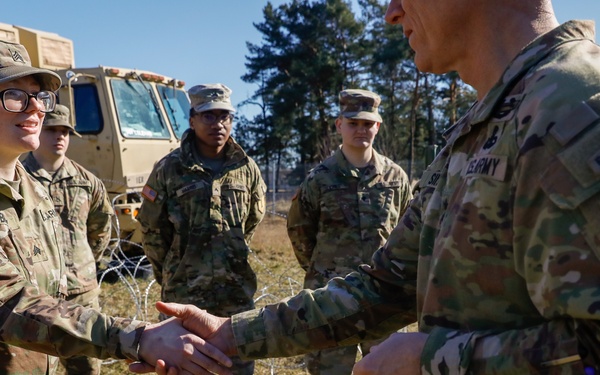Maj. Gen. Sims visits Zagan