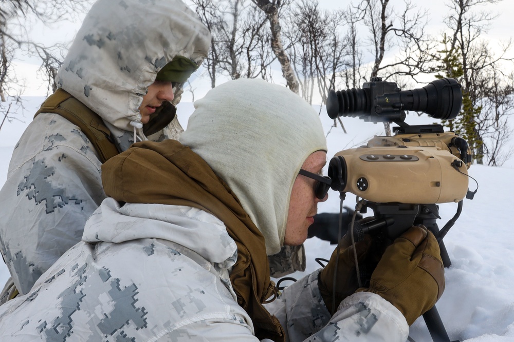 Exercise Cold Response 22 ADET observation point