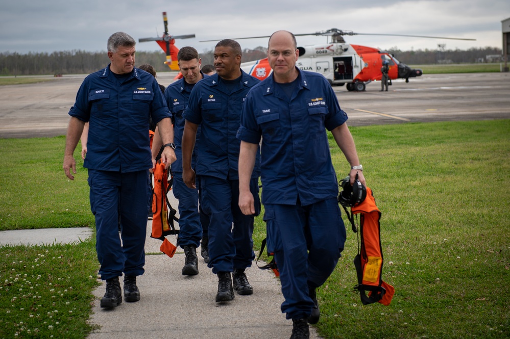 Coast Guard District Eight hosts commandant