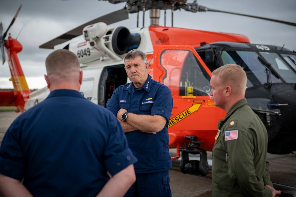 Coast Guard District Eight hosts commandant