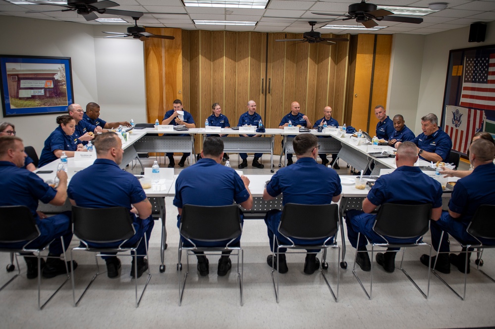 Coast Guard District Eight hosts commandant