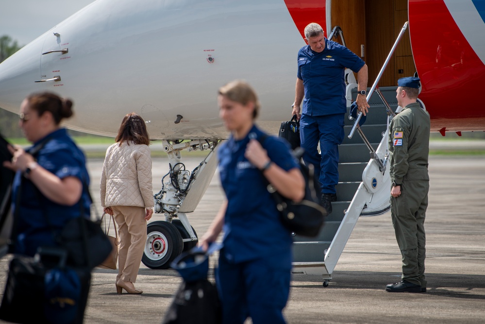 Coast Guard District Eight hosts commandant