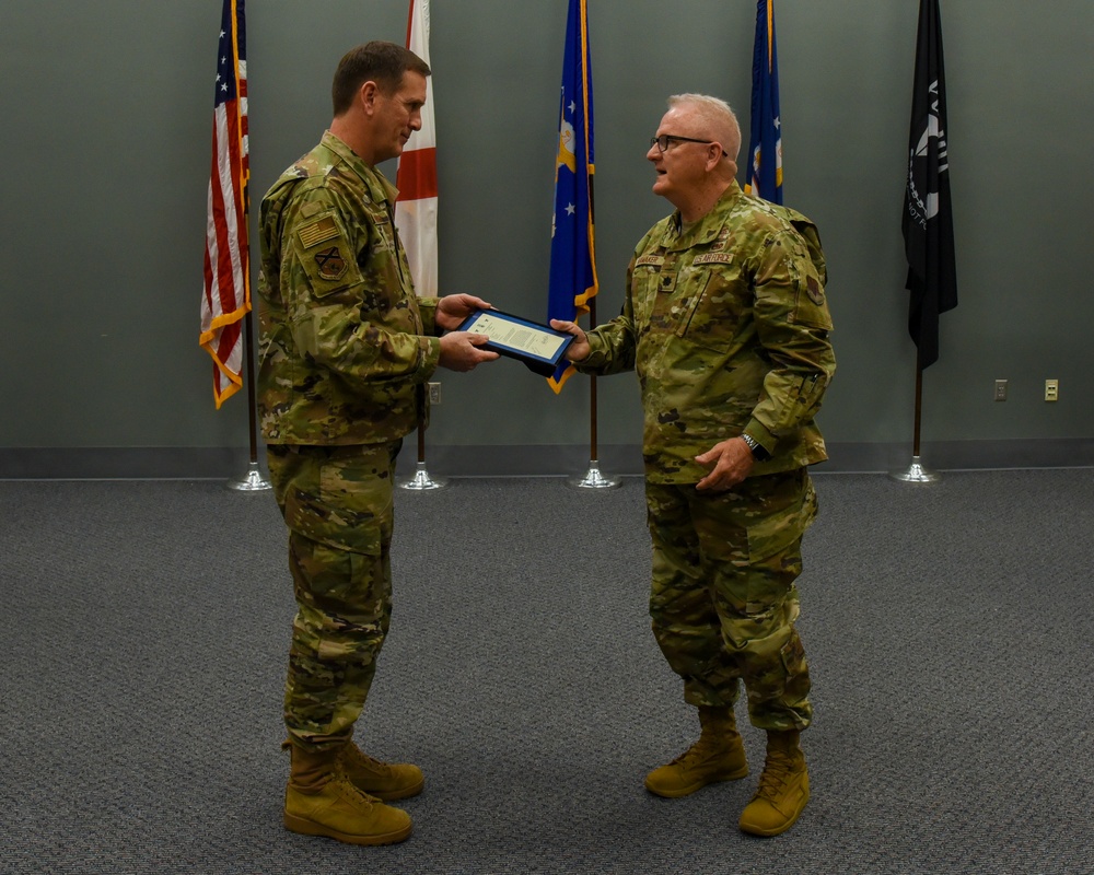 MSGT Brook Receives Recognition