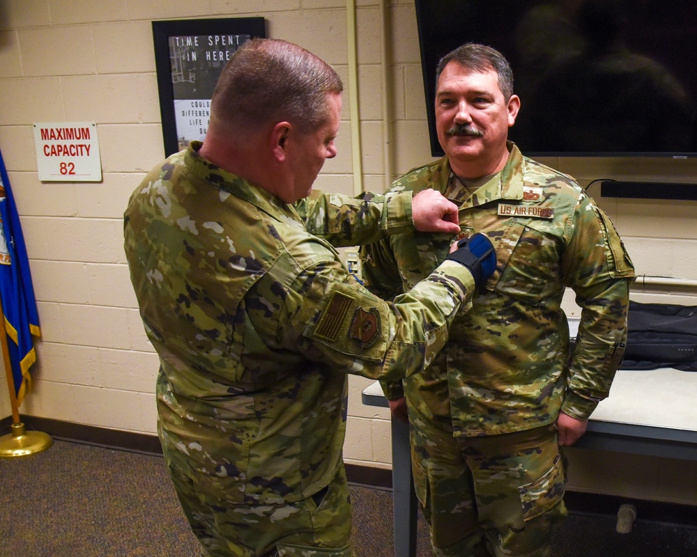 CAPT James Parker Receives Promotion to Major