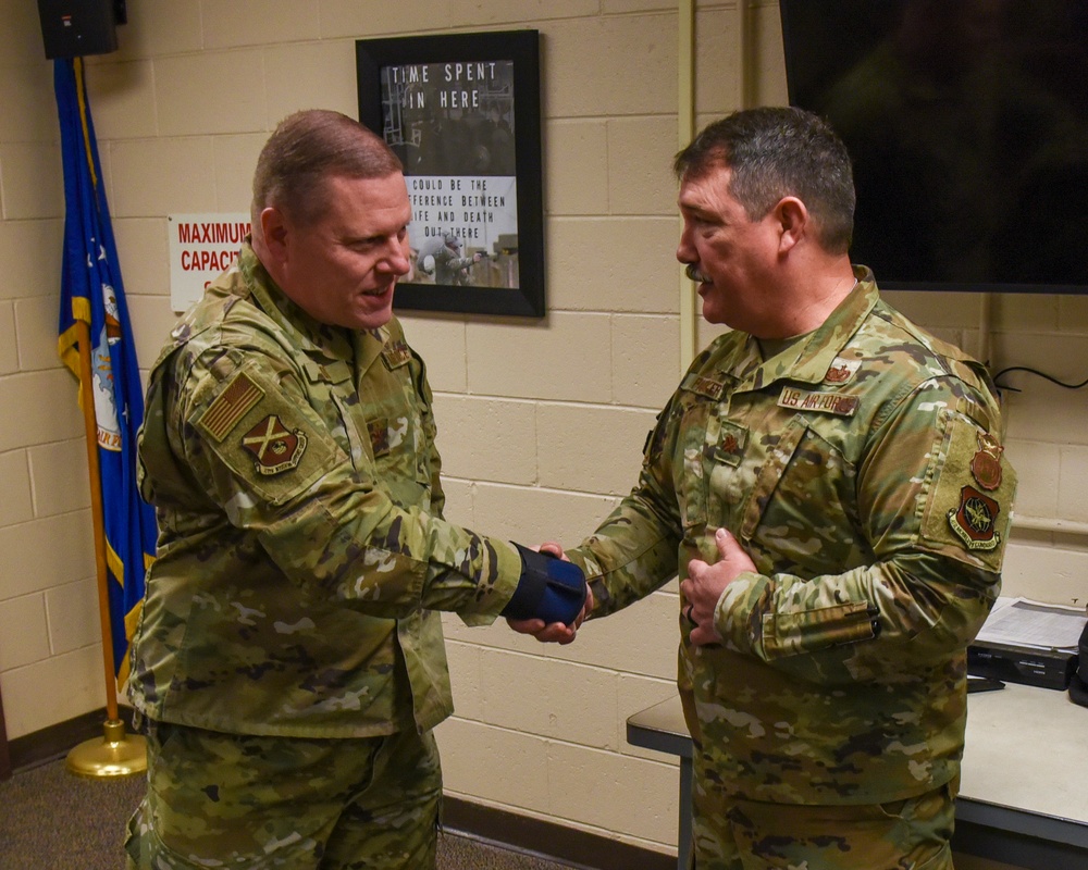 CAPT James Parker Receives Promotion to Major