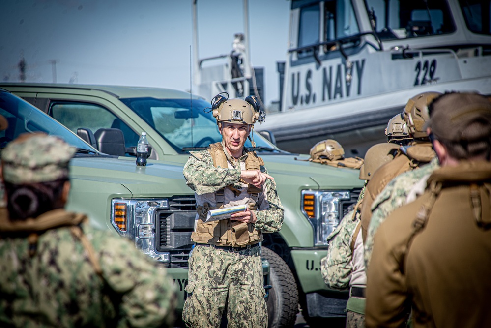 MSRON 11 Design and Develop Tactical Boat Crewman/Engineer classes offered in MESF Boat University Basic-Course held onboard NSW Seal Beach.