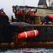 U.S. Coast Guard recovers training aids during Exercise ARCTIC EDGE 2022