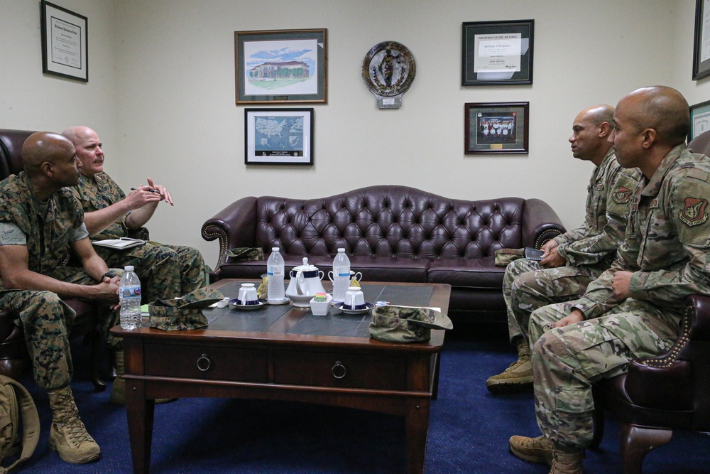 U.S. Marine Corps Judge Advocate Division visits MCB Camp Blaz