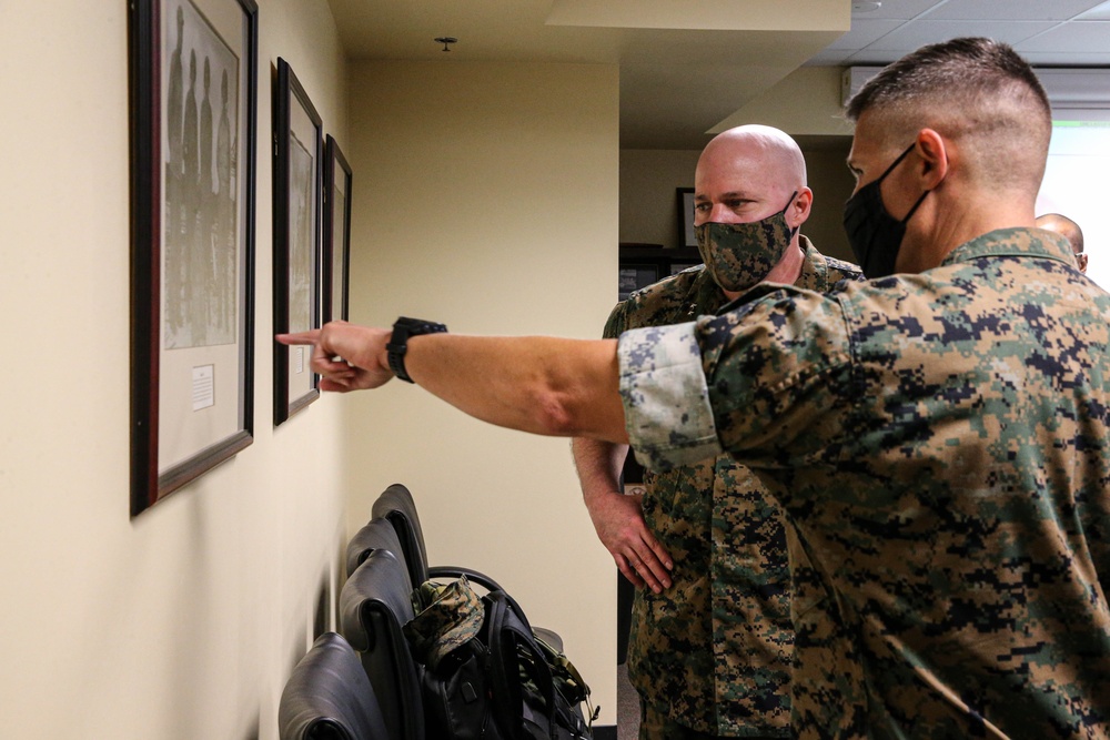 U.S. Marine Corps Judge Advocate Division visits MCB Camp Blaz