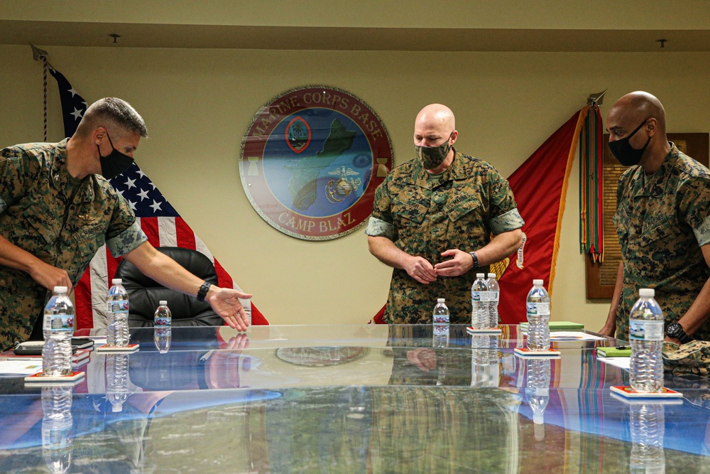 U.S. Marine Corps Judge Advocate Division visits MCB Camp Blaz