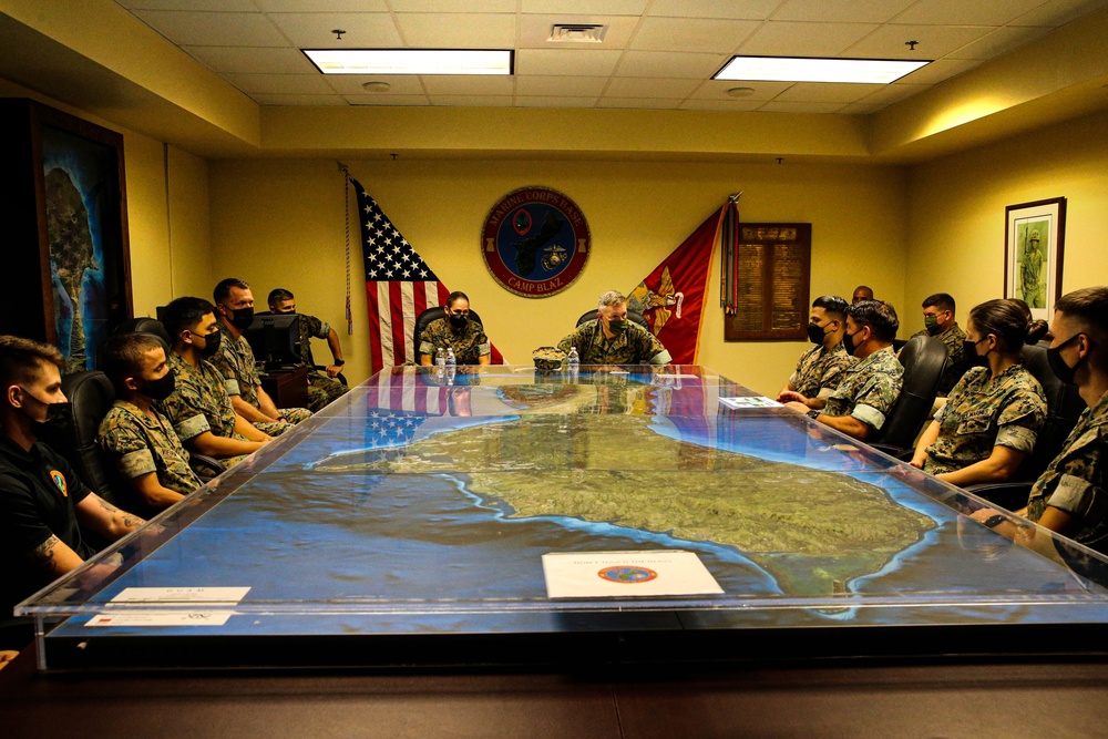 MCIPAC Commanding General visits Guam