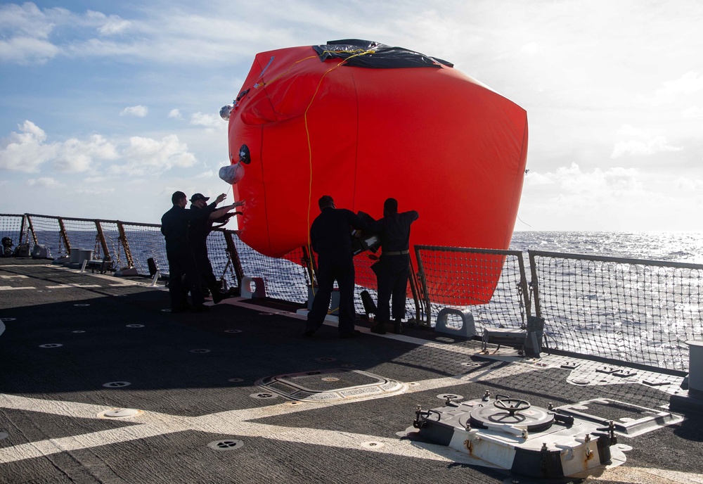 USS Milius 5-inch Live-Fire